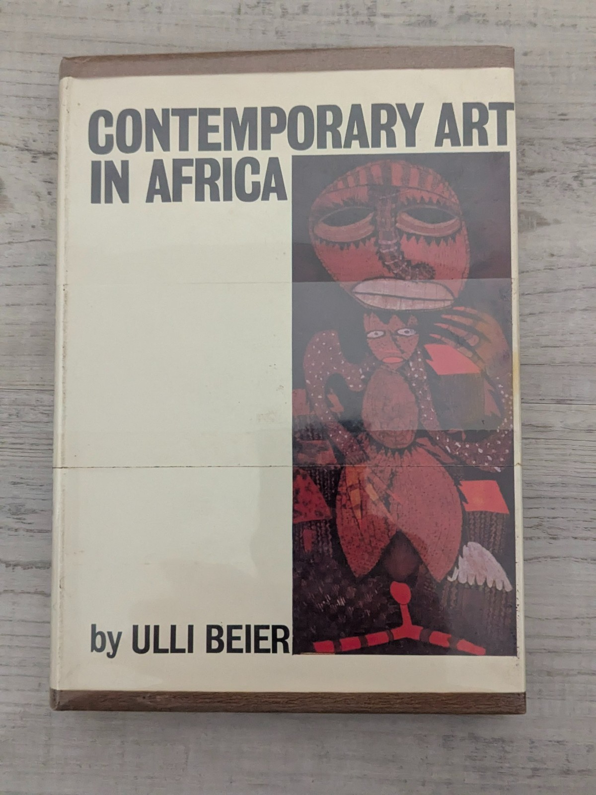 Contemporary Art in Africa; Ulli Beier – HC/DJ/ex-lib/vintage 1968