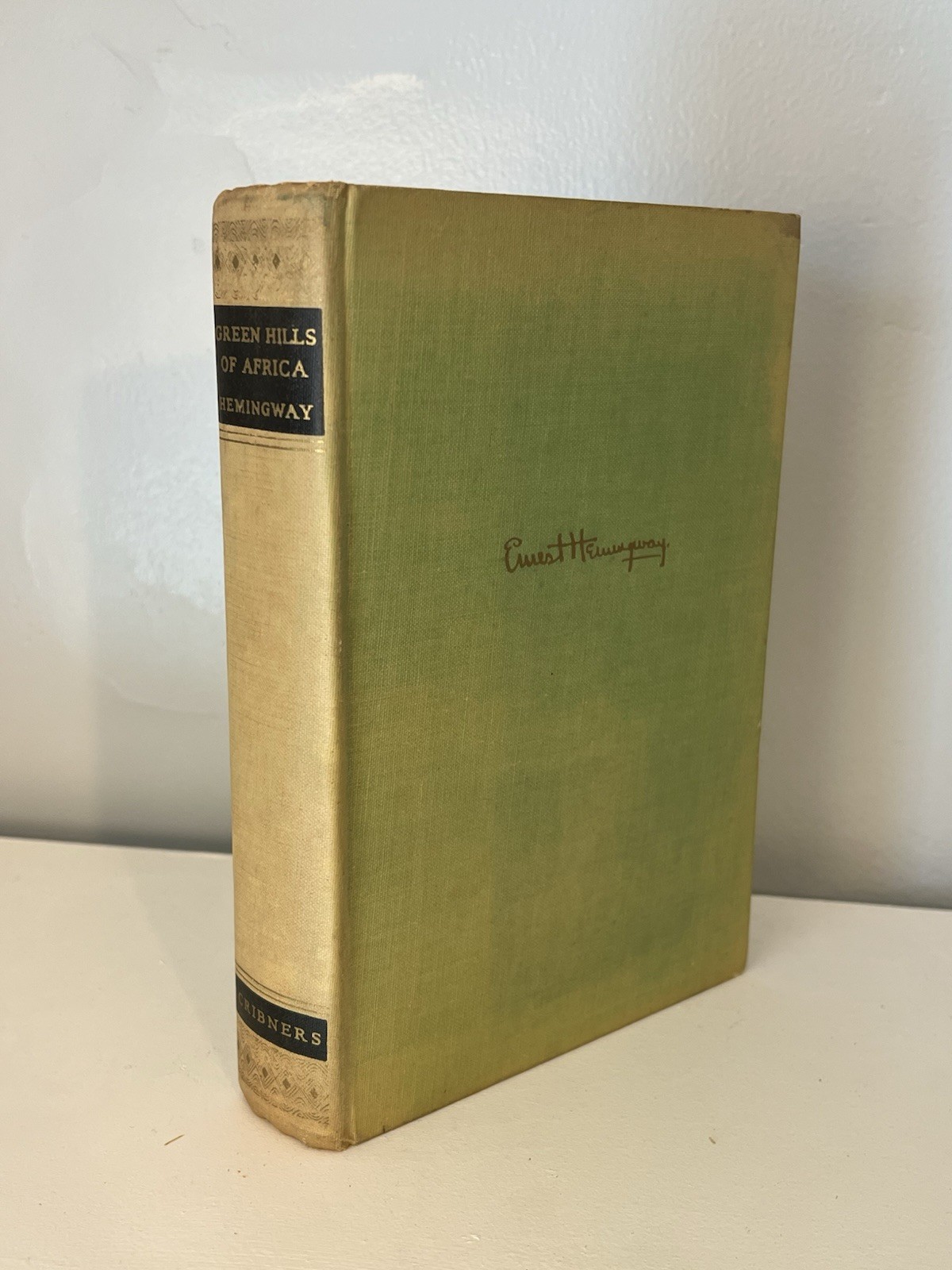 Green Hills Of Africa – Ernest Hemingway – 1935 – First Edition – Hardcover