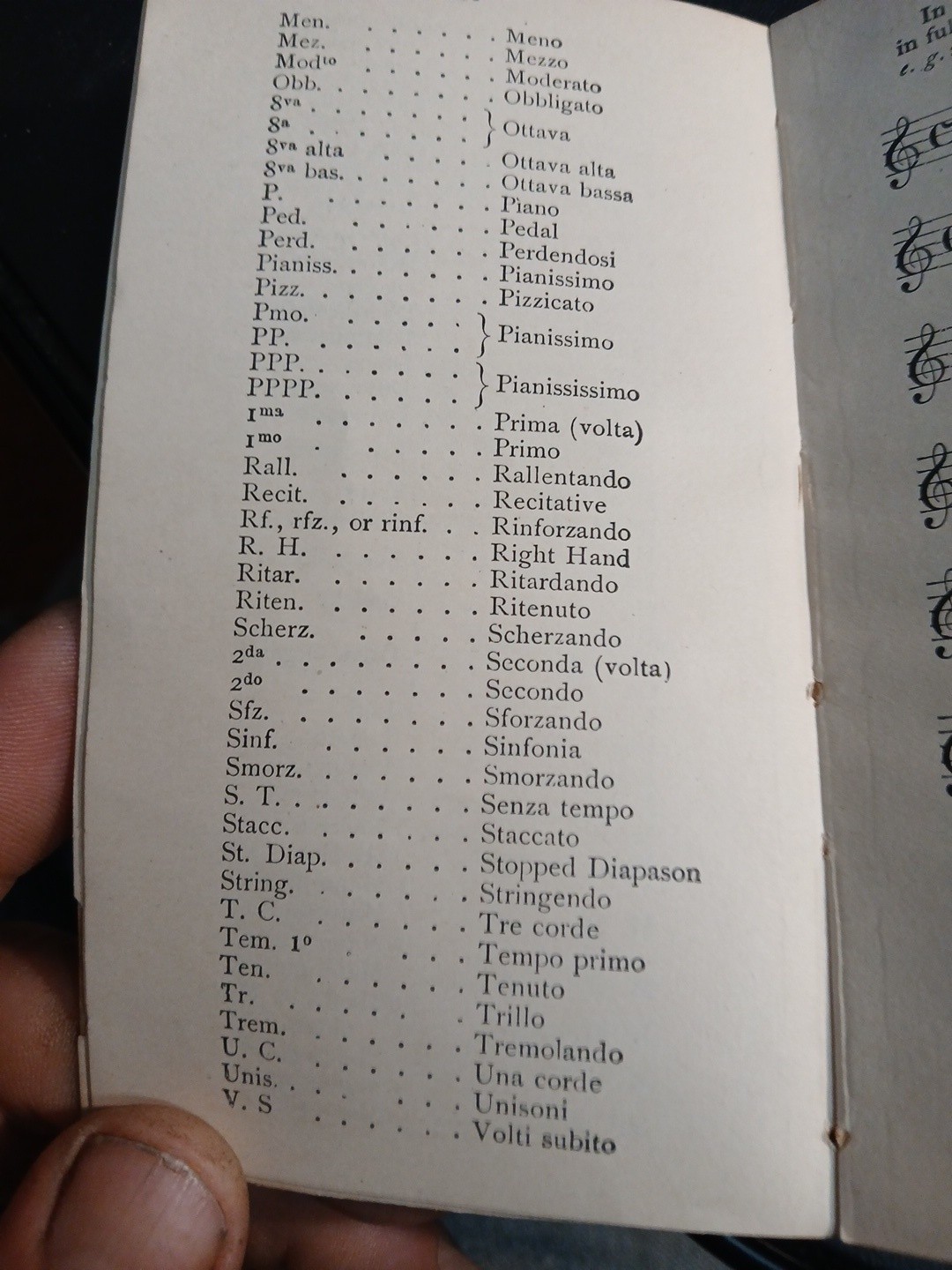 Pronouncing Musical Dictionary H.A. Clarke SC 132 PGS