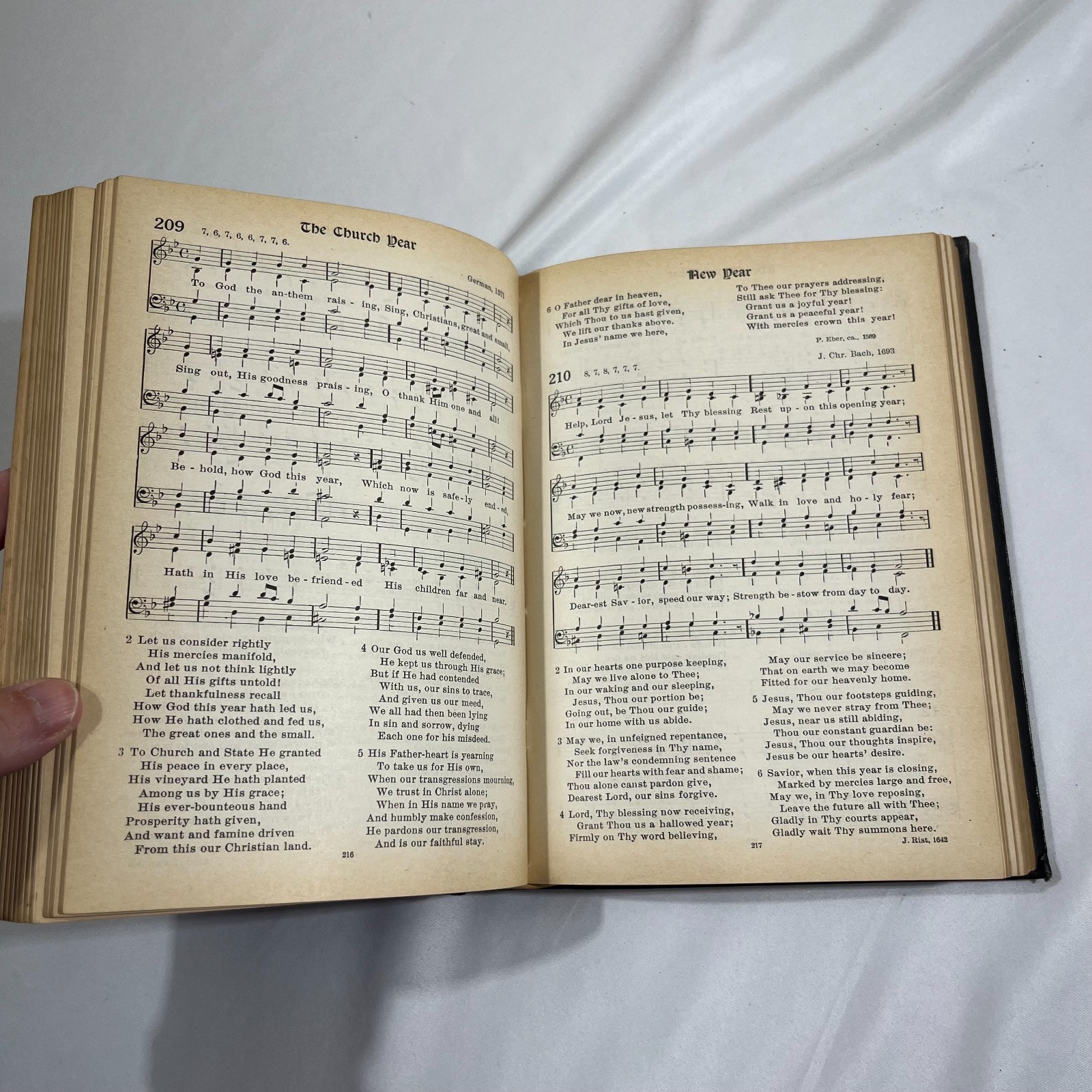 Vintage 1935 The Lutheran Hymnal Hardcover Book Augsburg Publishing House