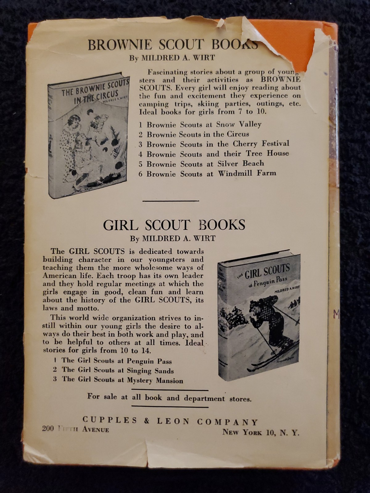 Brownie Scouts Mildred A. Wirt Volumes 1-6