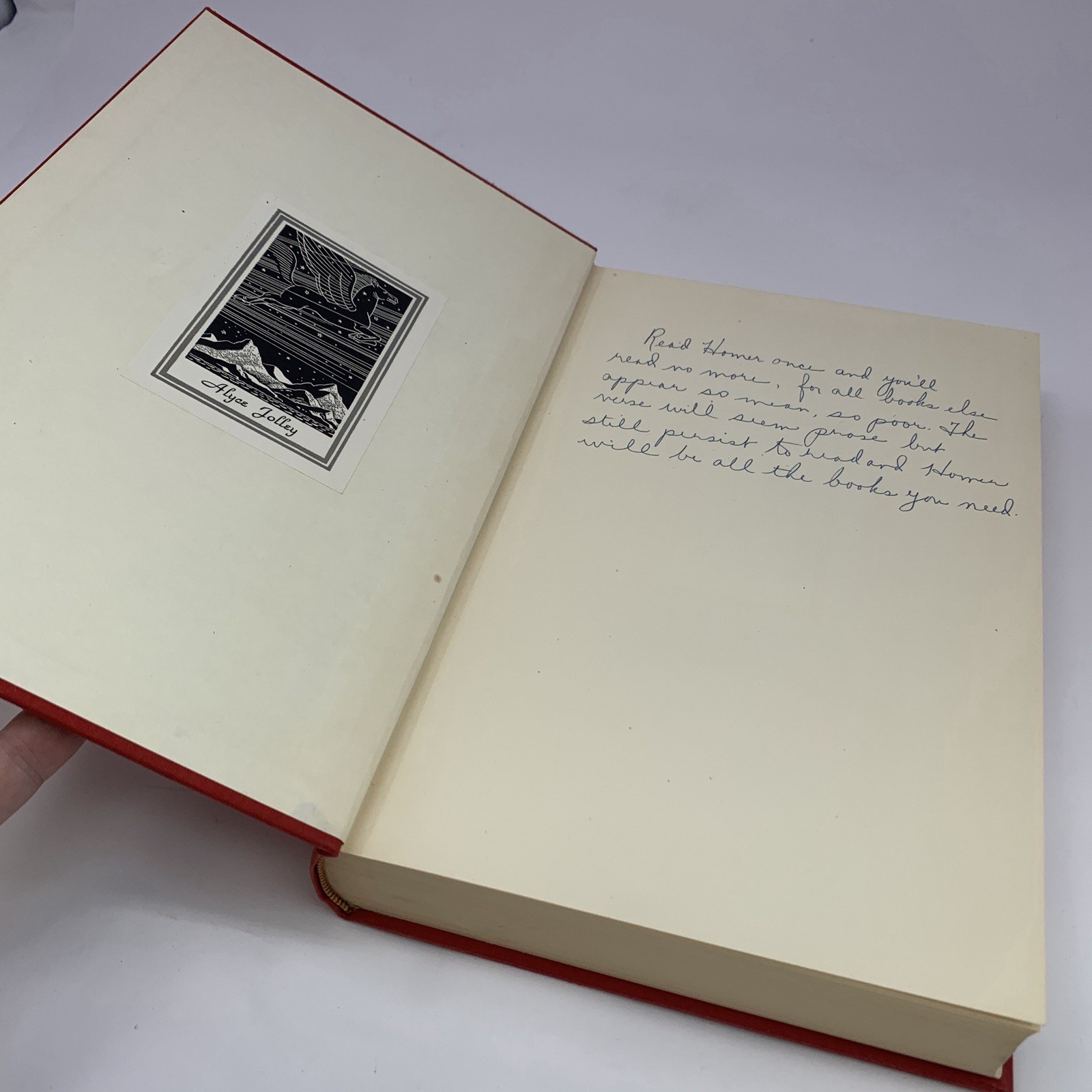 The Iliad by Homer 1943, Heritage Press HC with Slipcase