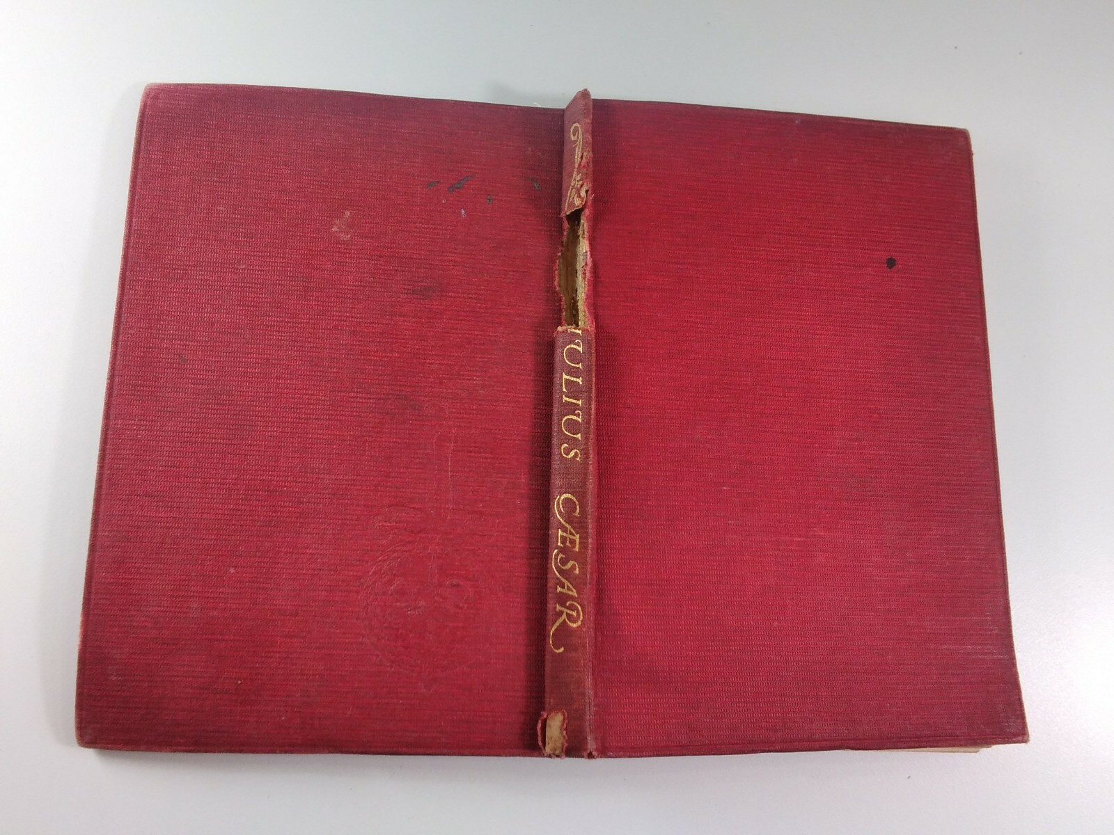 Shakespeare’s Julius Caesar Antique HC Book 1908 Cassell Notes Glossary