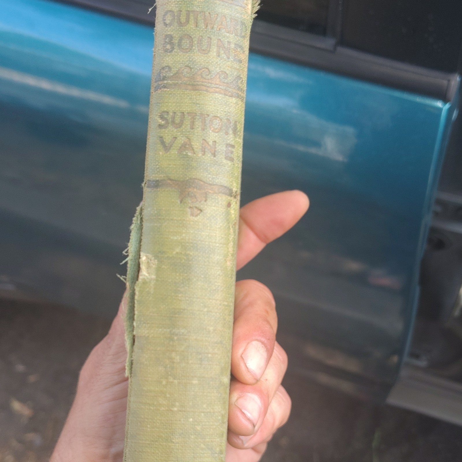 Sutton Vane Outward Bound Signed 1924 Cloth Hardcover Drama Play Liveright