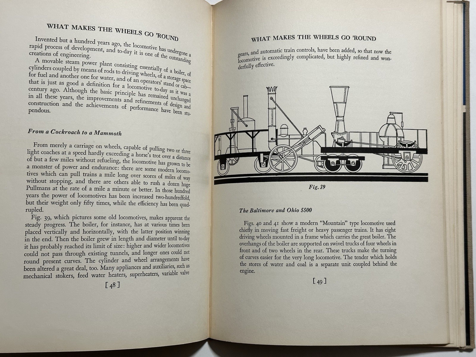 What Makes The Wheels Go ‘Round by George Bock 1931 HC 1st Edition Artzybasheff