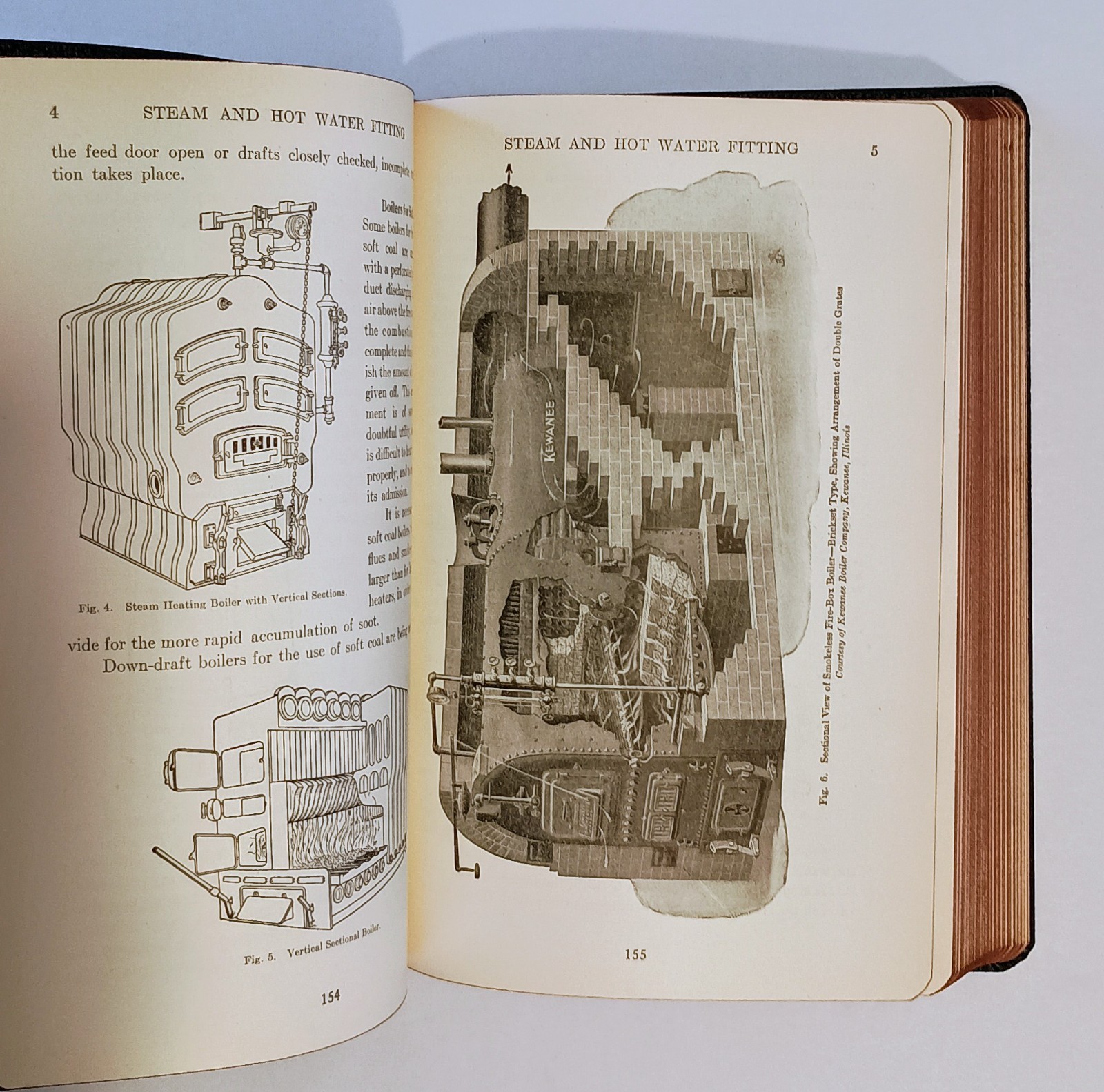 1924 CARPENTRY AND CONTRACTING, 1500+ Illust, Leather, Complete 5-Volume Set, NF