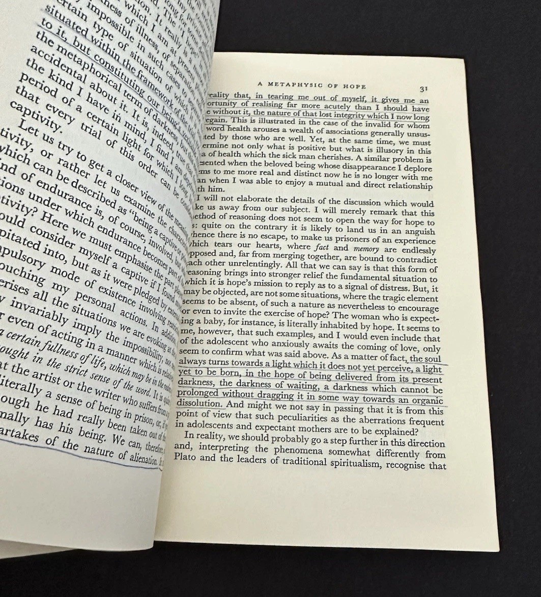 Homo Viator Gabriel Marcel 1962 Harper Torchbook PB Metaphysics Existentialism