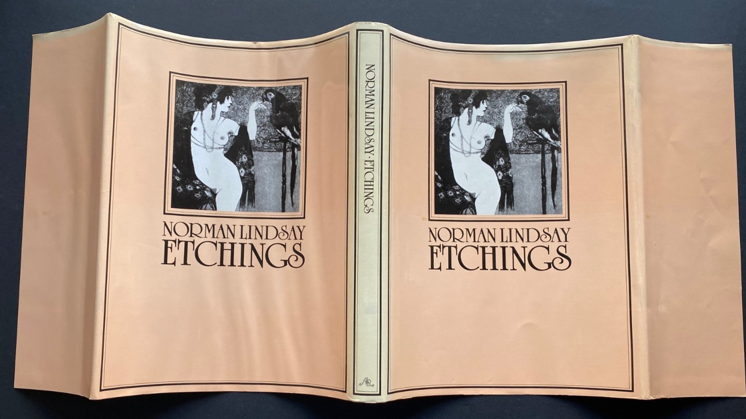 1982 NORMAN LINDSAY ETCHINGS *LIKE NEW*w 100 FULL PAGE PLATES FREE EXPRESS W/W