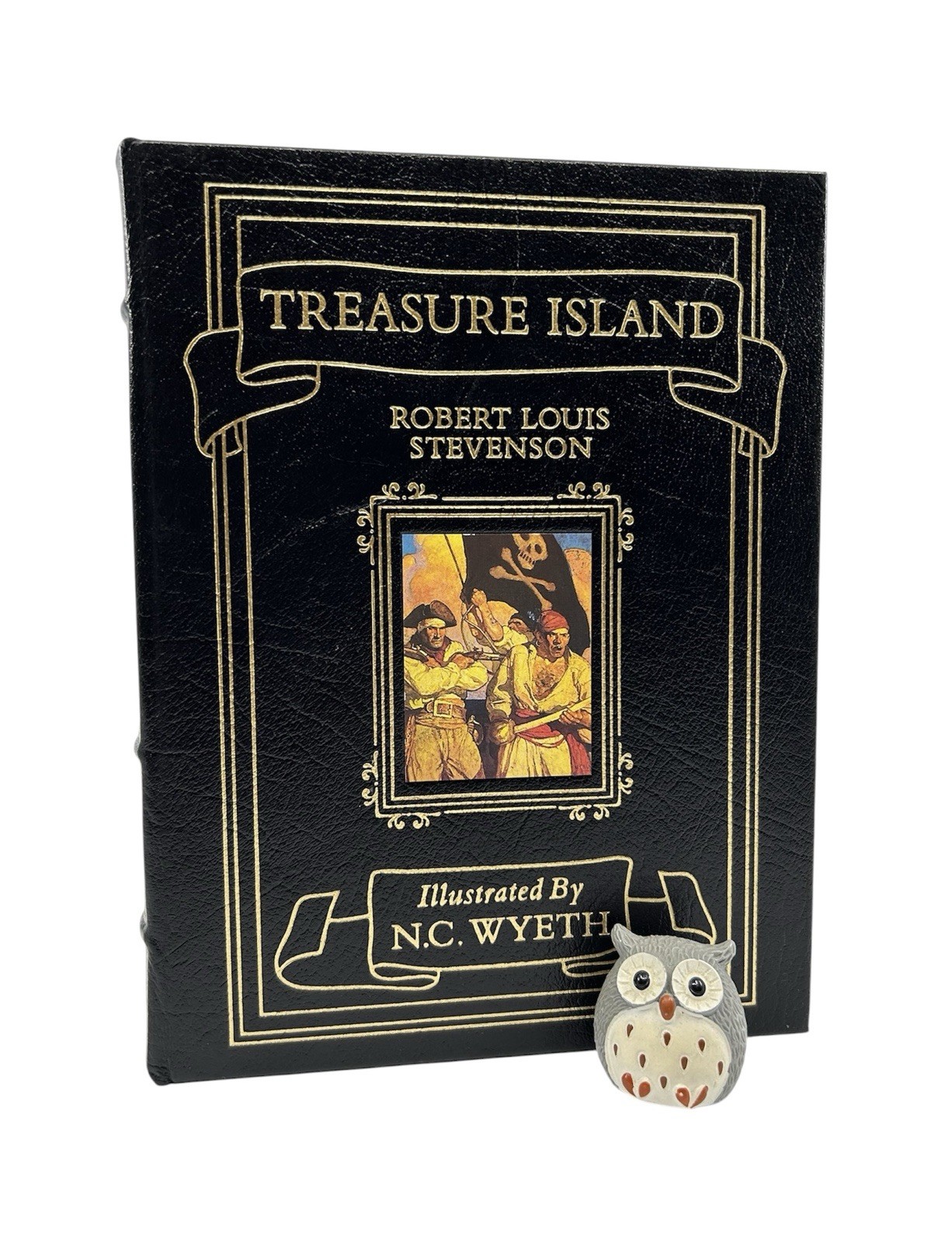 EASTON PRESS Treasure Island RL Stevenson Leather Adventure Illustrated NC Wyeth