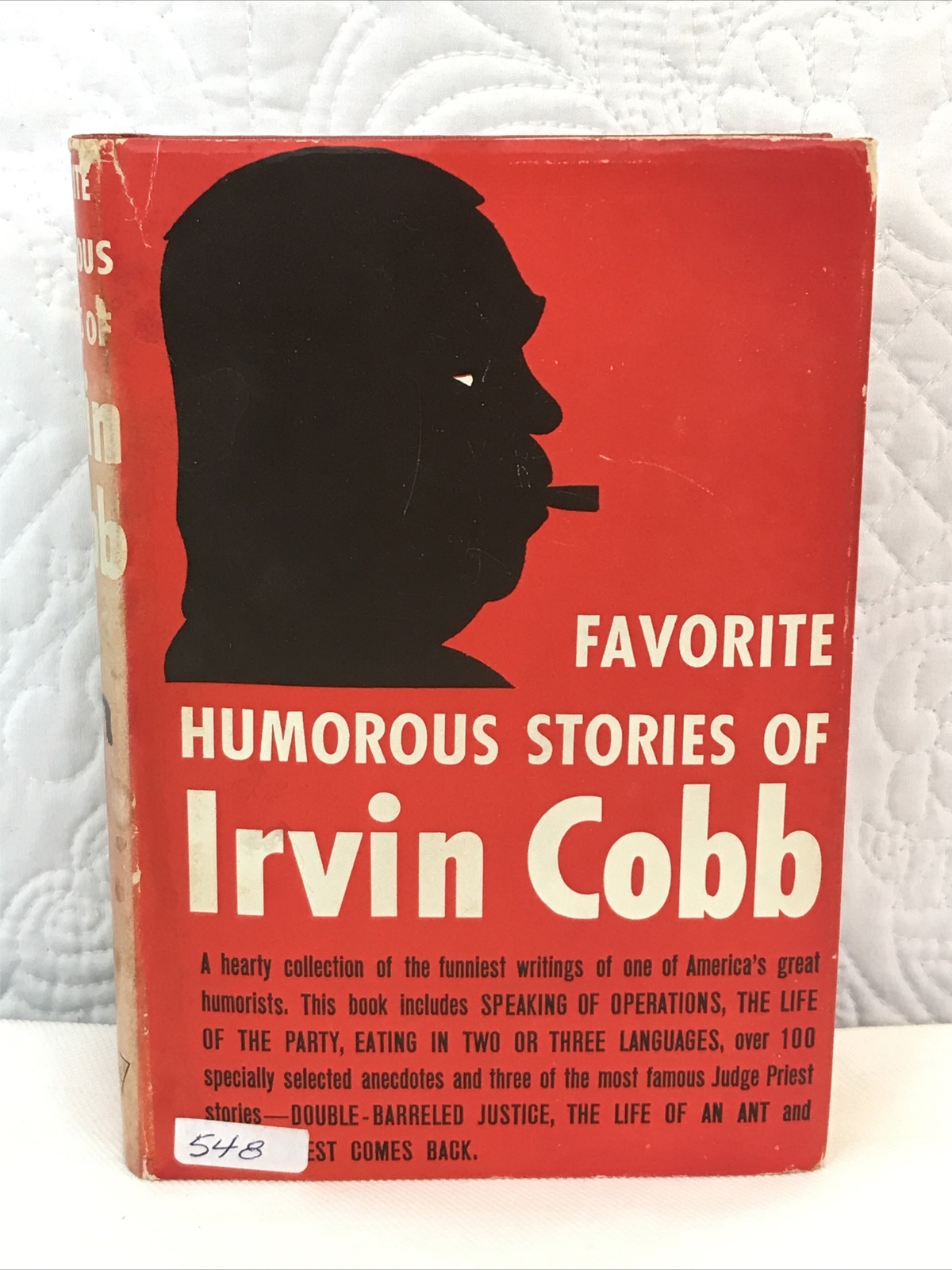 Favorite Humorous Stories of Irvin Cobb – Irvin Cobb 1940 Triangle hardback dj