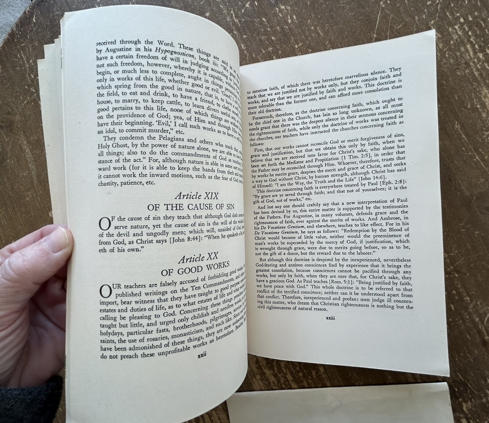 VTG 1937 MY CHRISTIAN FAITH Randolph Haugan Evangelical Zion Lutheran Booklet