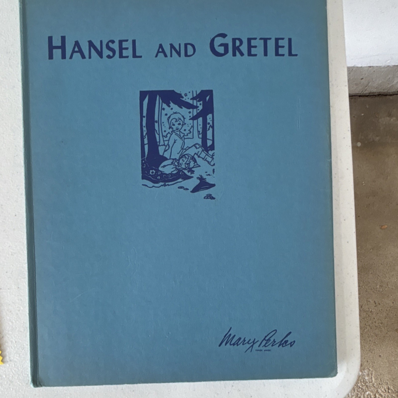 1943 Bradbury Perks Illustrated Hansel and Gretel American Crayon Children’s Bo…