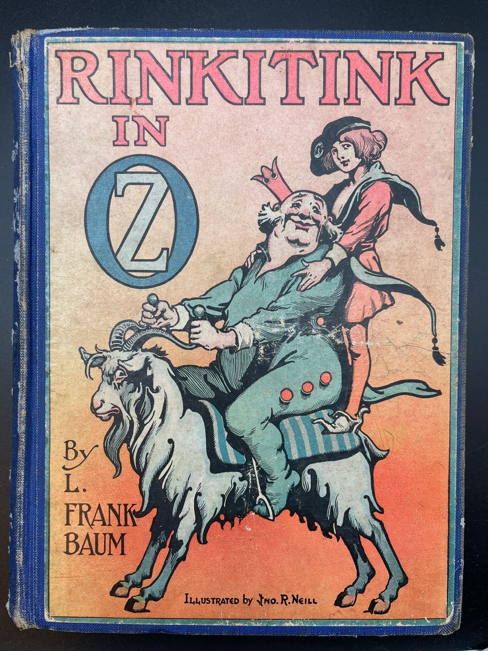 RINKITINK IN OZ HC L Frank Baum Hardcover 1916 Wizard of Oz Series COLOR PLATES