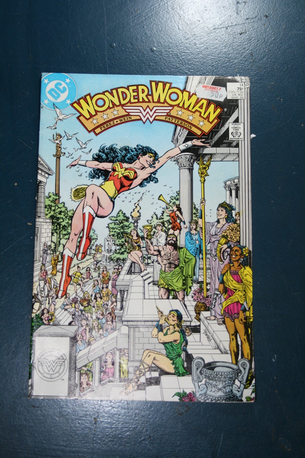 Vintage DC comic 1987 Wonder Woman #14 comic rare collectable
