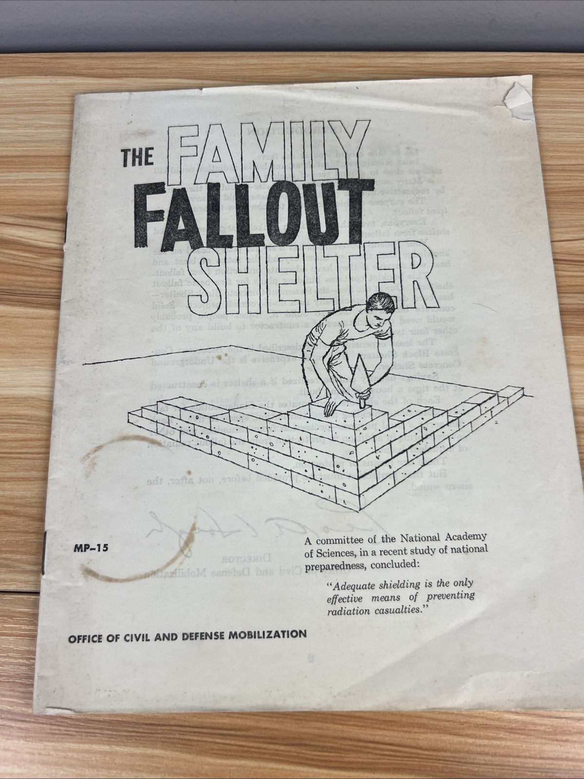 The Family Fallout Shelter, 1959, 32 pages