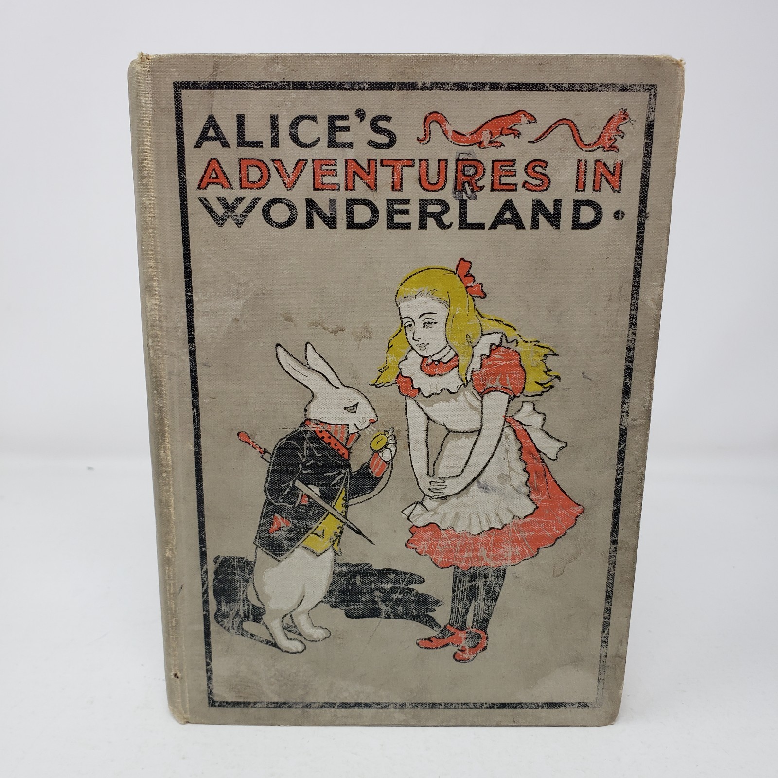 Alice’s Adventures in Wonderland by Lewis Carroll (c.1899, HC, Illustrated)
