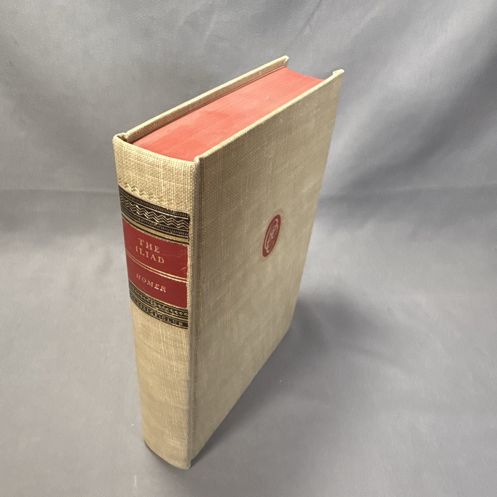 The Iliad of Homer 1942 Hardcover Classics Club
