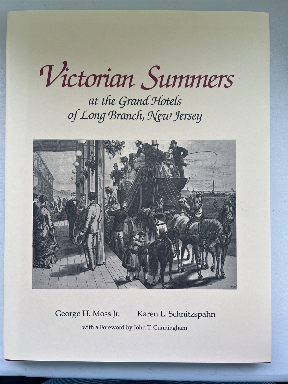 Victorian Summers at the Grand- Signed by Author George Moss Jr- HC DJ