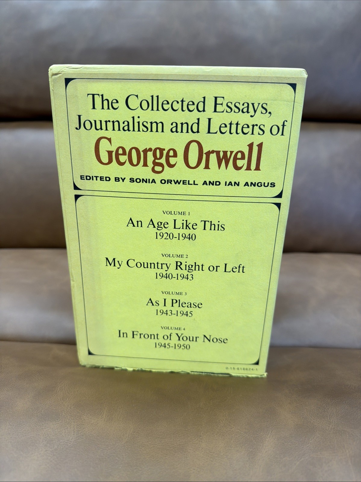The Collected Essays, Journalism And Letters Of George Orwell box set