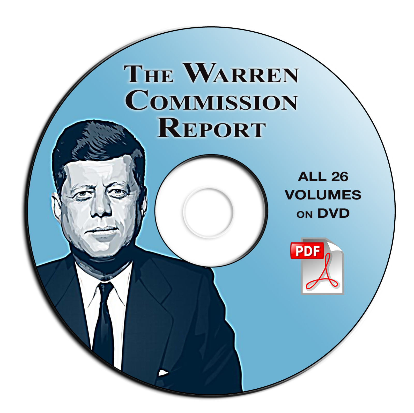 The Full Warren Commission Report-Complete 26 Volumes-John F Kennedy-JFK-Doc DVD