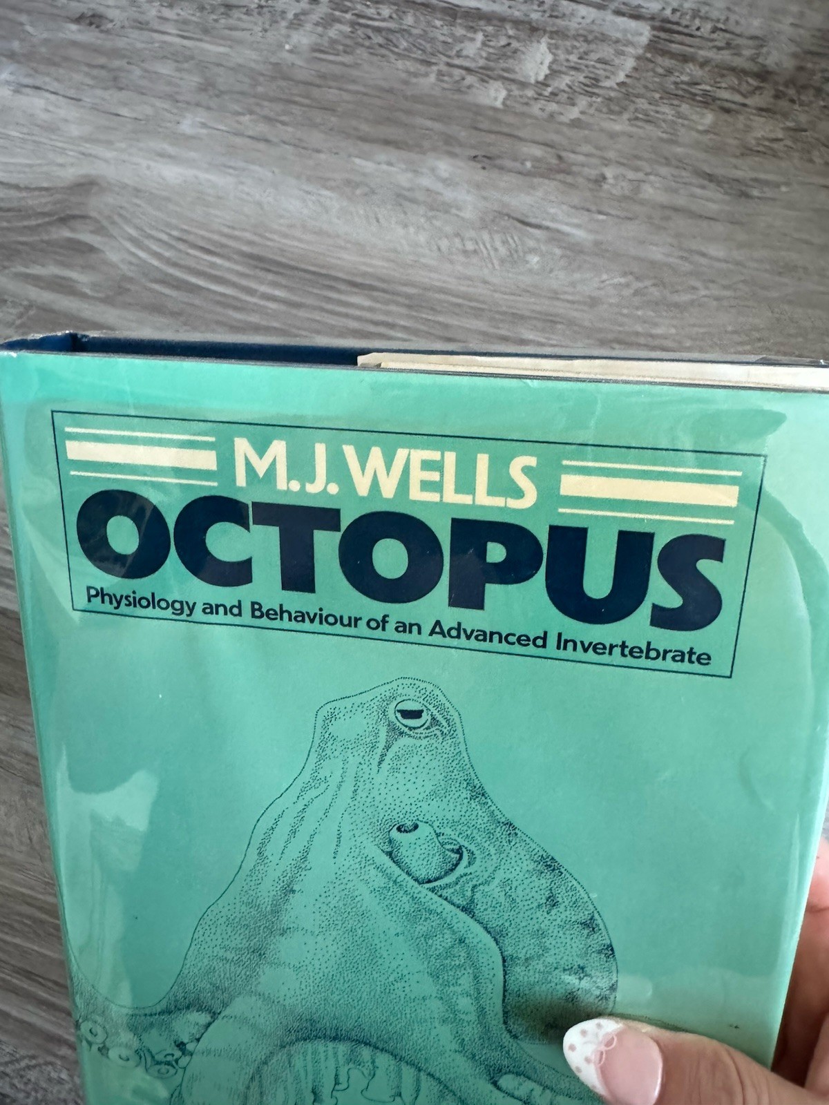 Wells OCTOPUS PHYSIOLOGY AND BEHAVIOUR hardcover learning training cephalopods