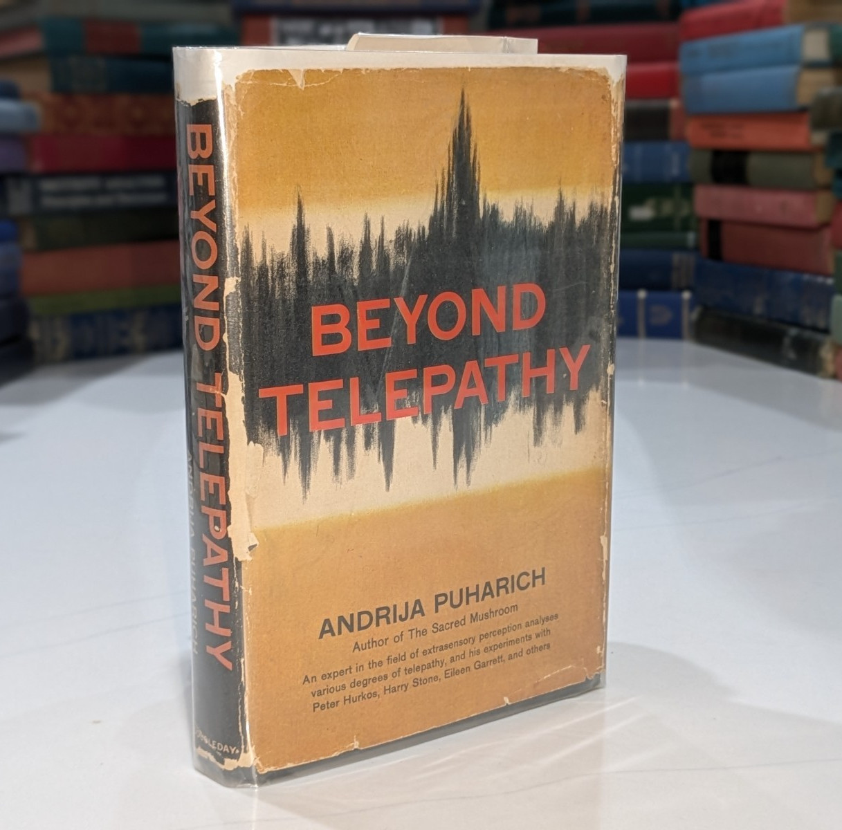 Beyond Telepathy – Andrija Puharich | 1962 | 1st Edition | Harcover | DJ