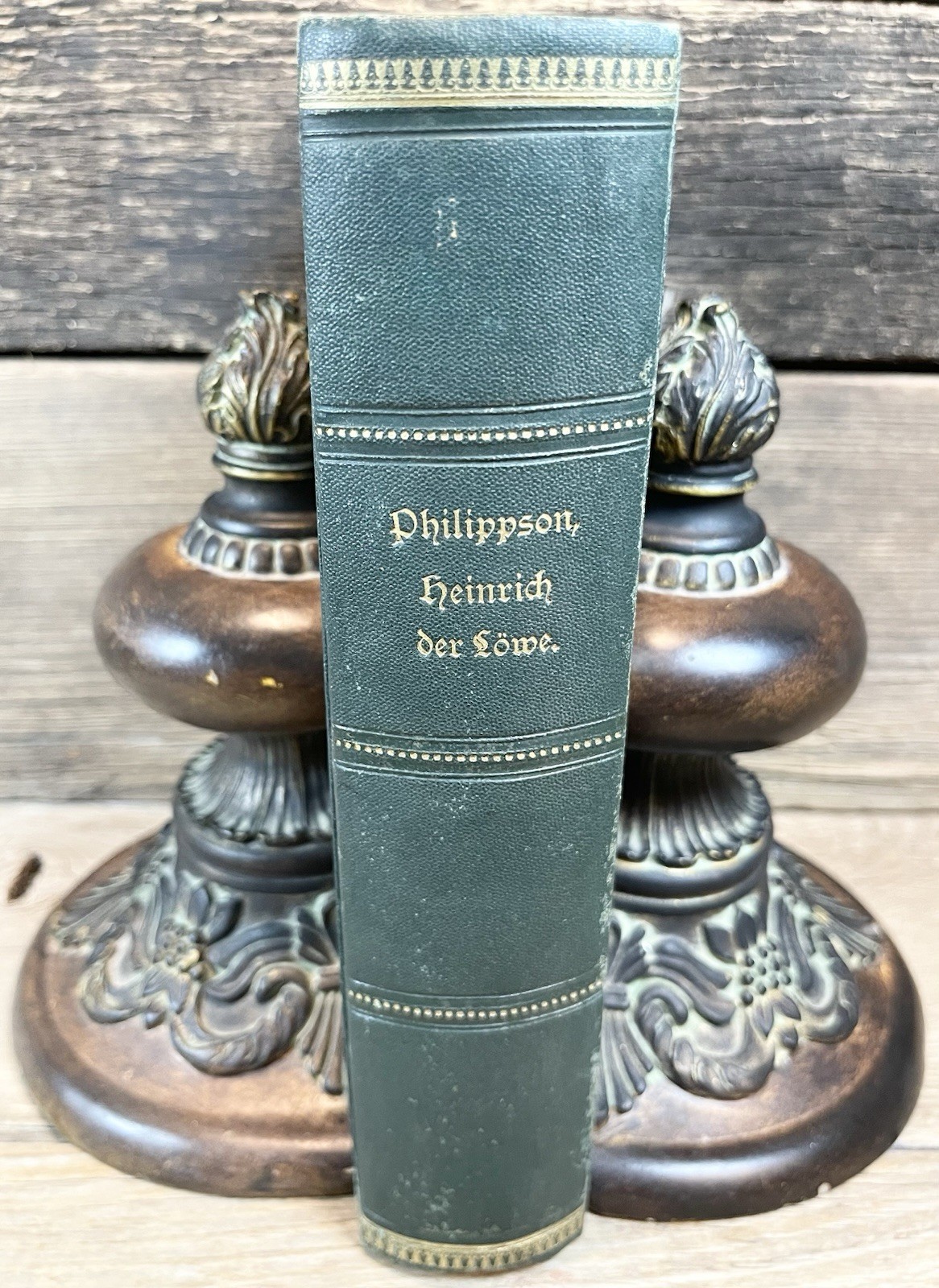 ANTIQUE 1867 – History Of Henry The Lion -German- Dr Martin Philipson