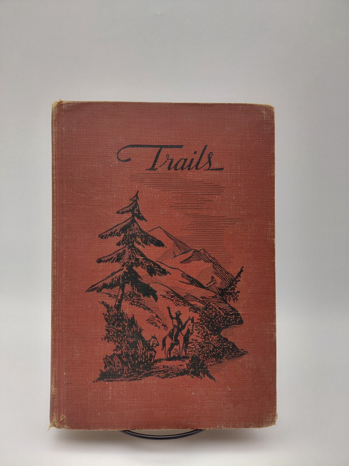 Rare Vintage Trails, 1941, Realm Of Reading, Hardcover Book, Multiple Authors