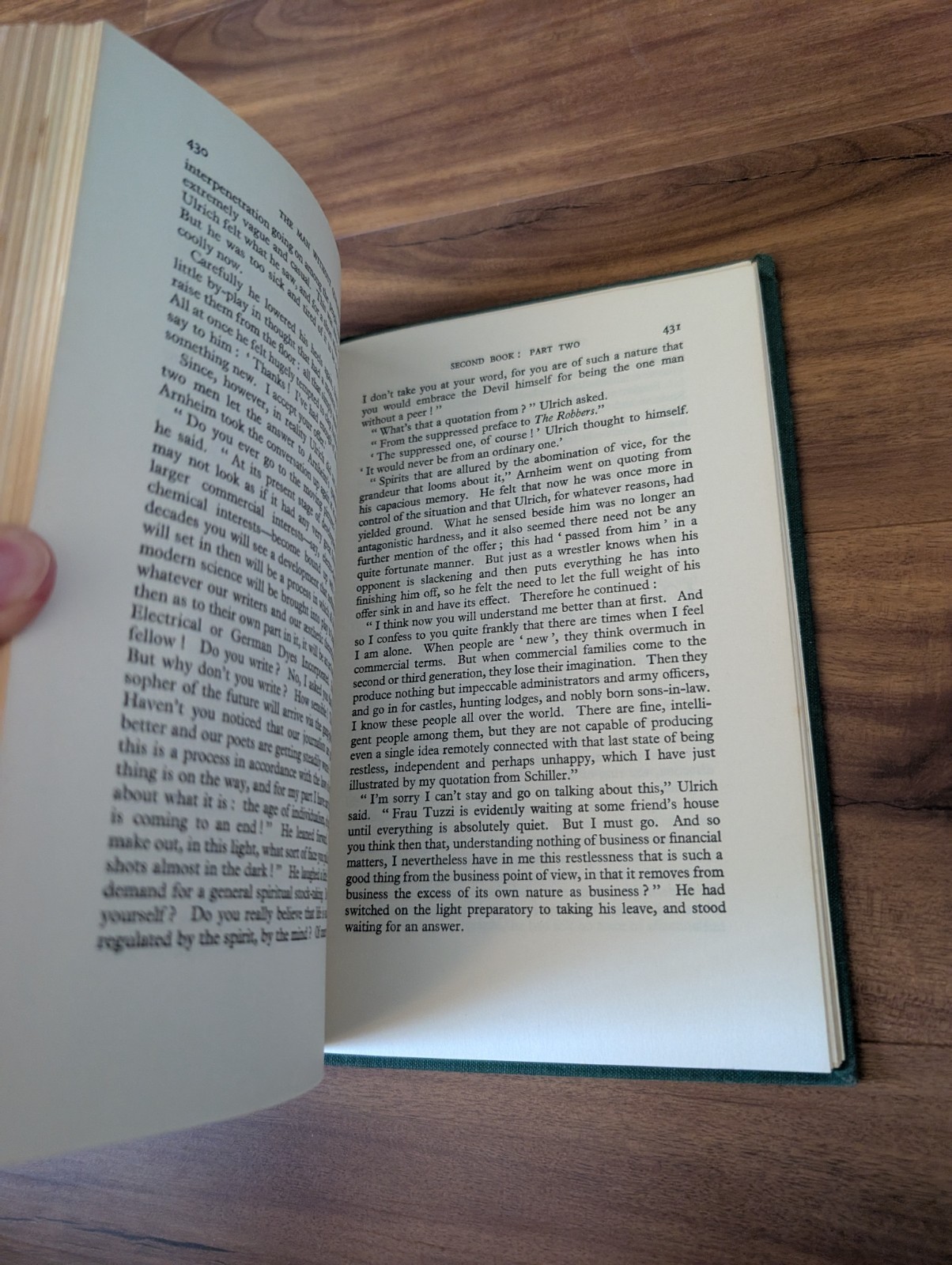 The Man Without Qualities 3 Vol Hardcover Musil Robert, Secker & Warburg 1960s