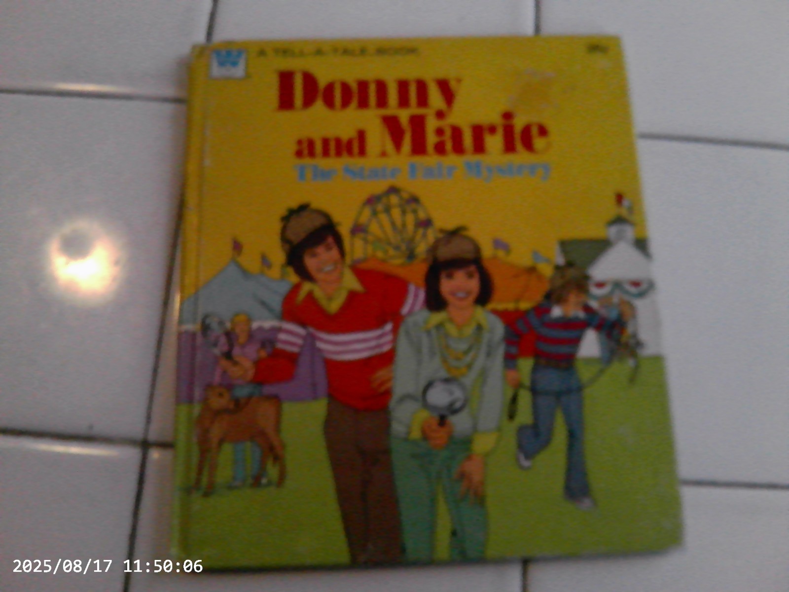 Donny And Marie, A Tell-A-Tale Book,1977(VINTAGE Children’s Book)