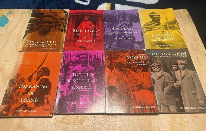 Lot of 8 Case Studies in Cultural Anthropology 1960s & 1970s Paperback AFRICA