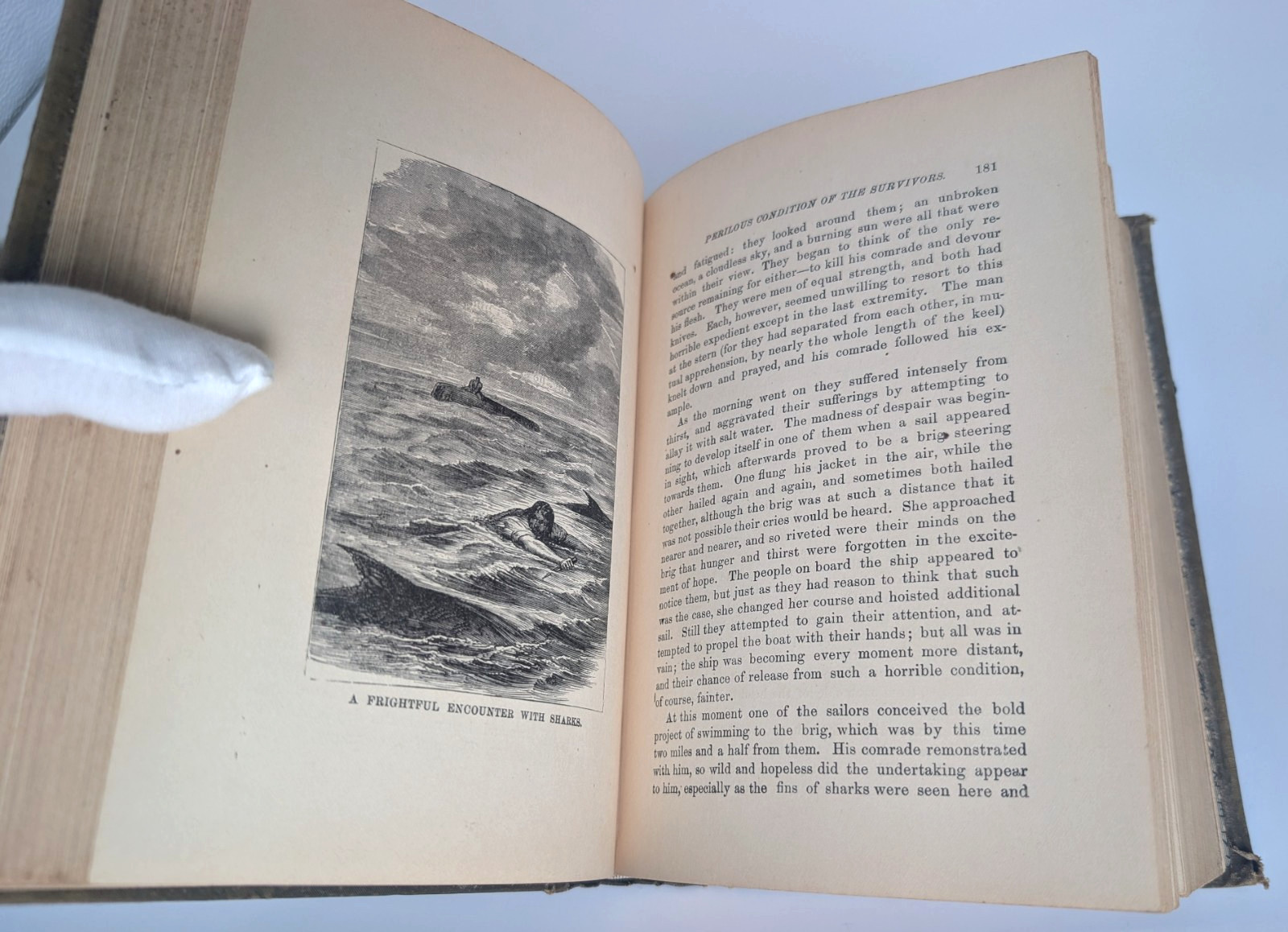 1886 The Water World J.W. Van Dervoort Illustrated Victorian Ocean Exploration