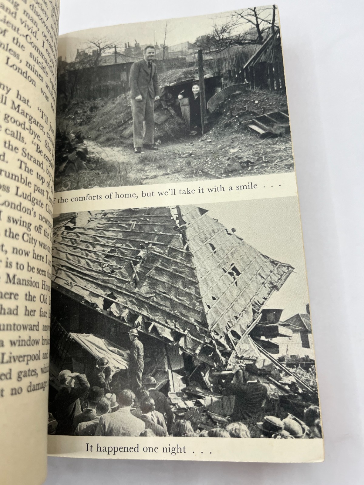 HELL CAME TO LONDON ~ Reportage of the Blitz during 14 days ~ Basil Woon, 1941