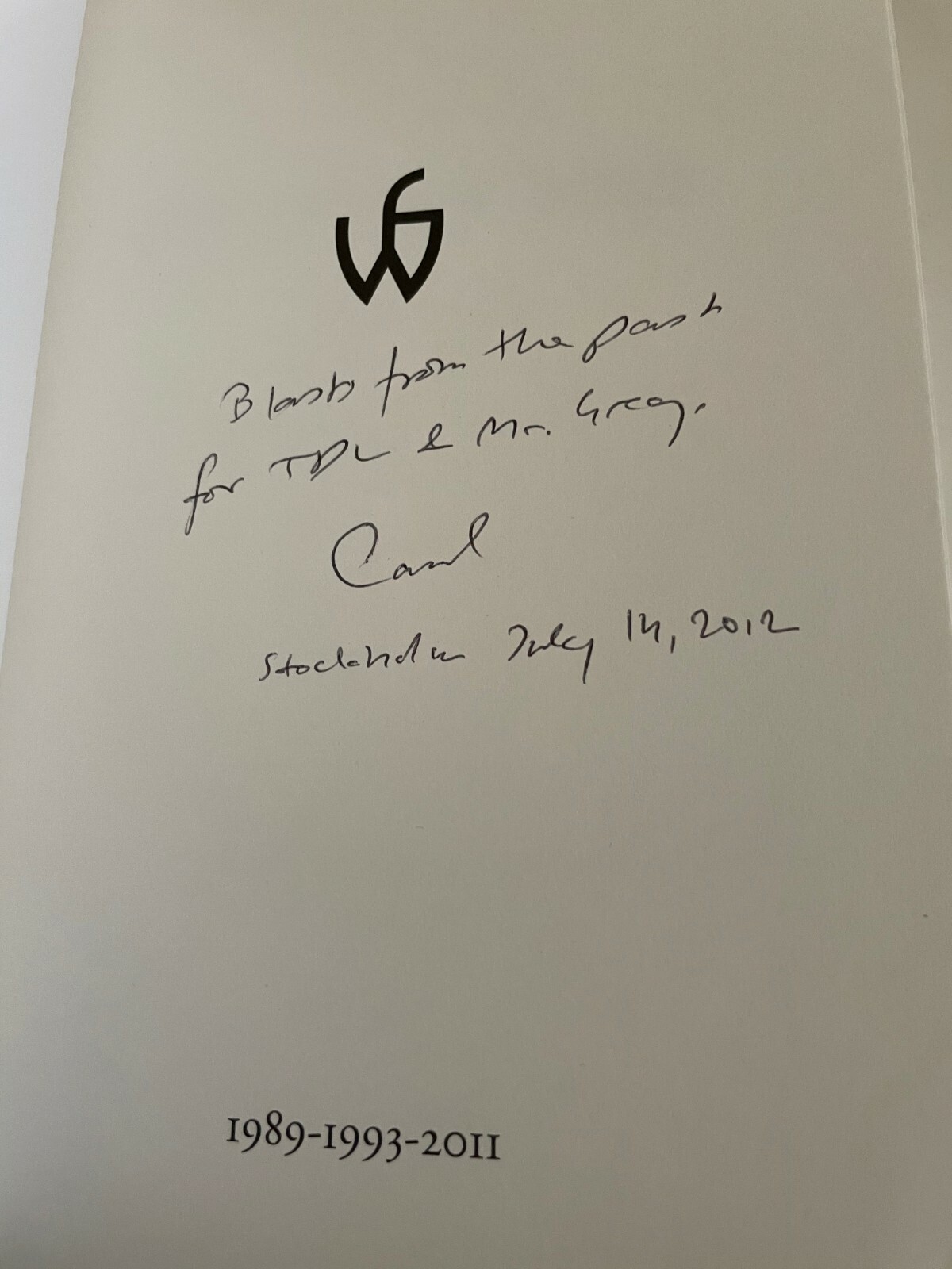 Carl Abrahamsson (Ed.): Fenris Wolf 1-3, PB; signed; limited, 2011 1st/1st