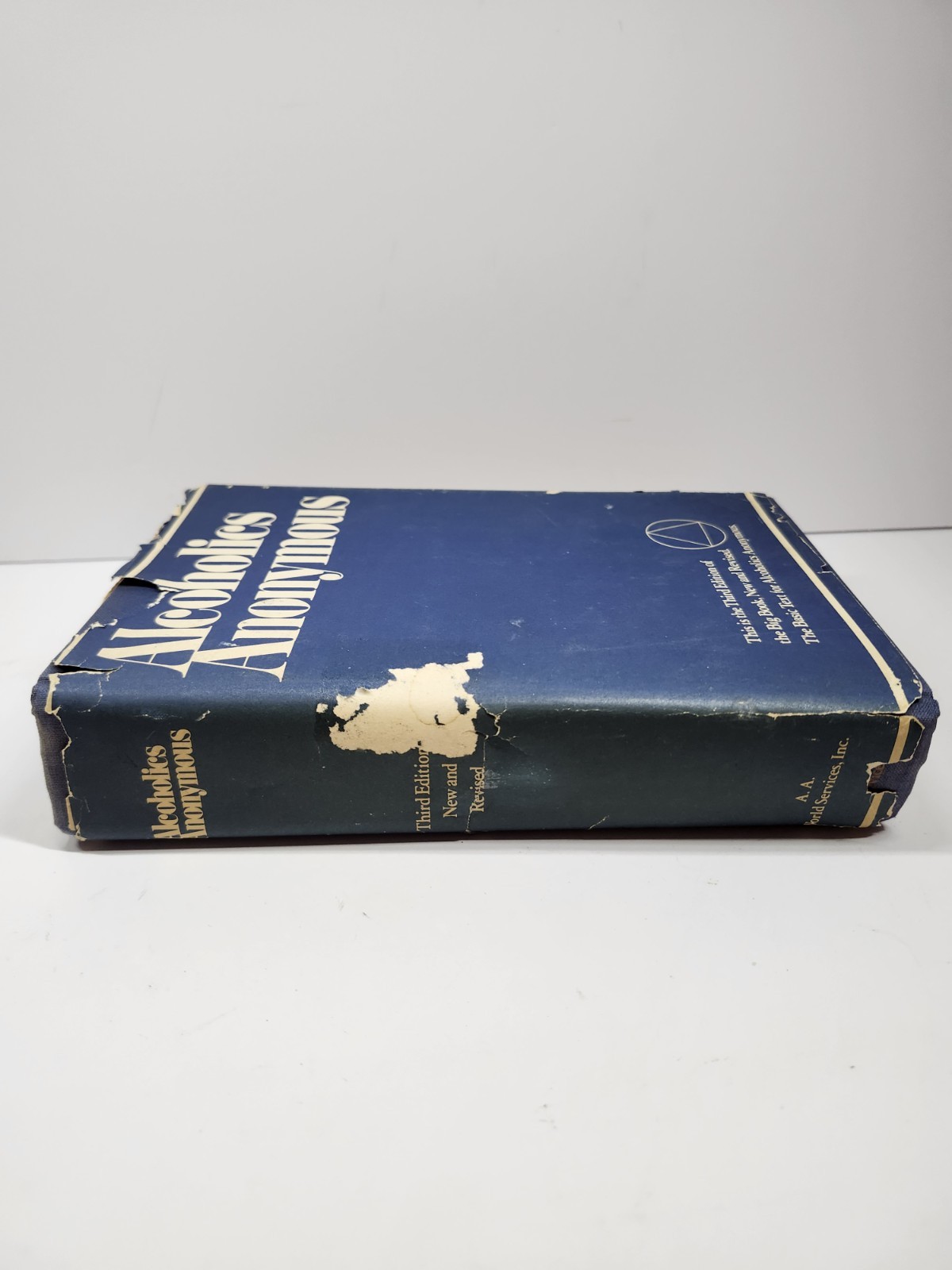 Alcoholics Anonymous Big Book Third Edition 1979 Sixth Printing Hardcover w/…