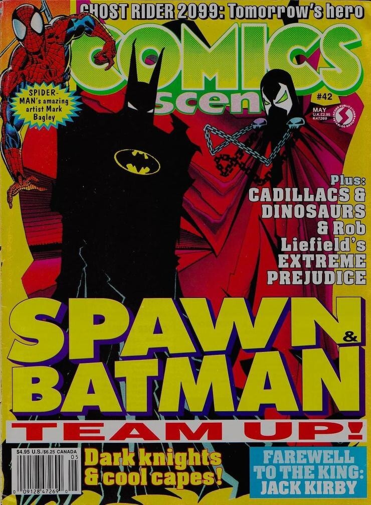 COMICS SCENE MAGAZINE 58 Classic Issue Collection On USB Flash Drive