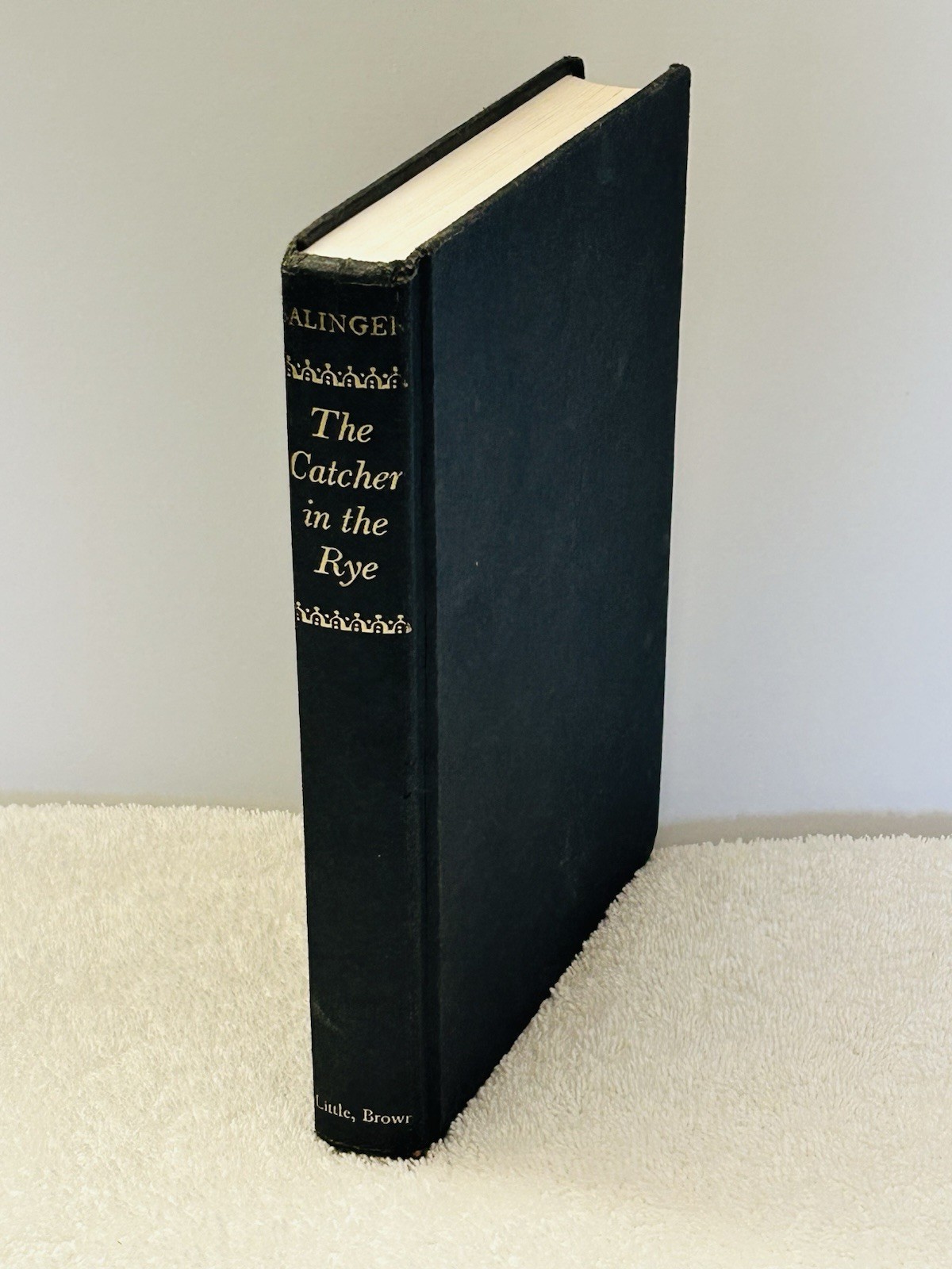 J. D. Salinger Catcher in the Rye 1951 Later Print HC No Jacket 43K1 01201 50 BP