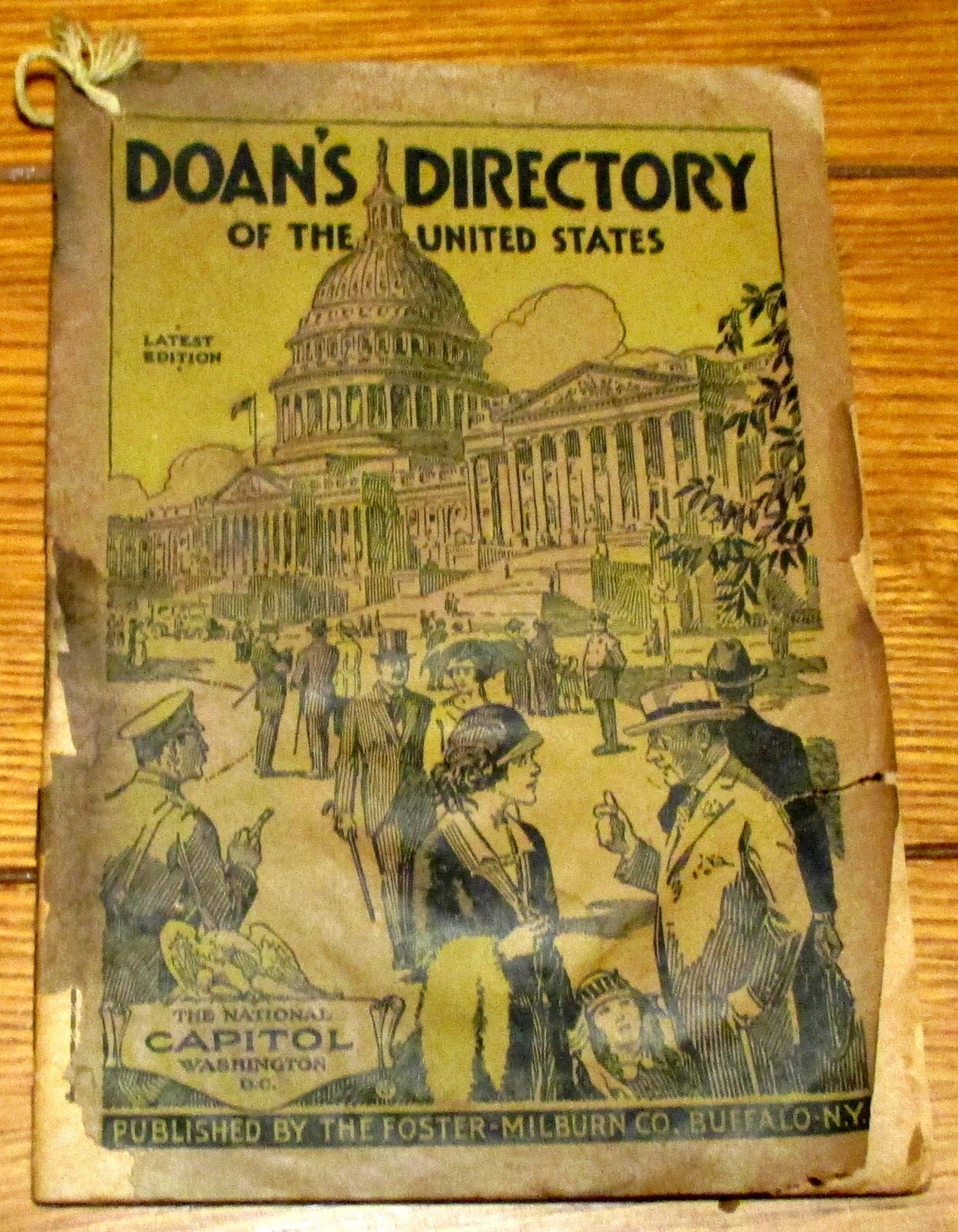 1925 Doan’s Directory of the United States 32 Pages RARE!!!