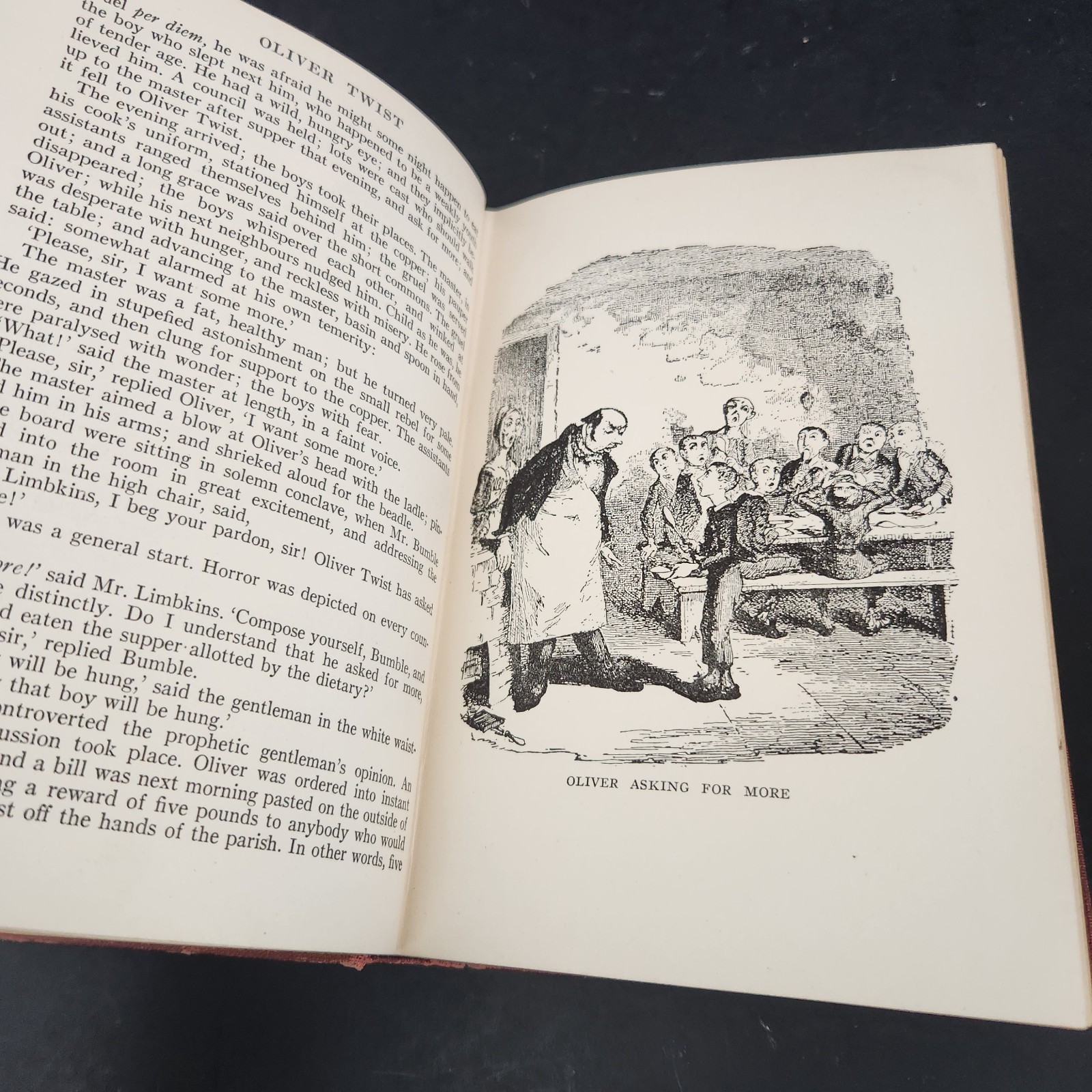 The Adventures of Oliver Twist by Charles Dickens Hardback 1868 victorian book