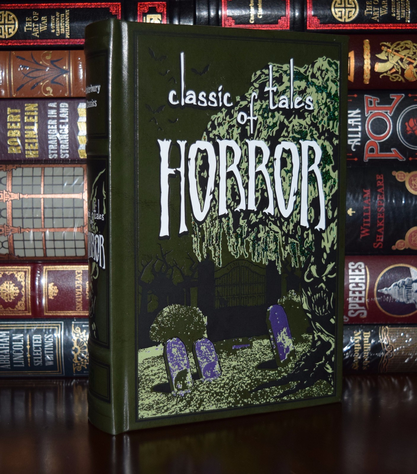 Classic Tales of Horror Stocker Poe Stevenson New Leather Bound Collectible Gift