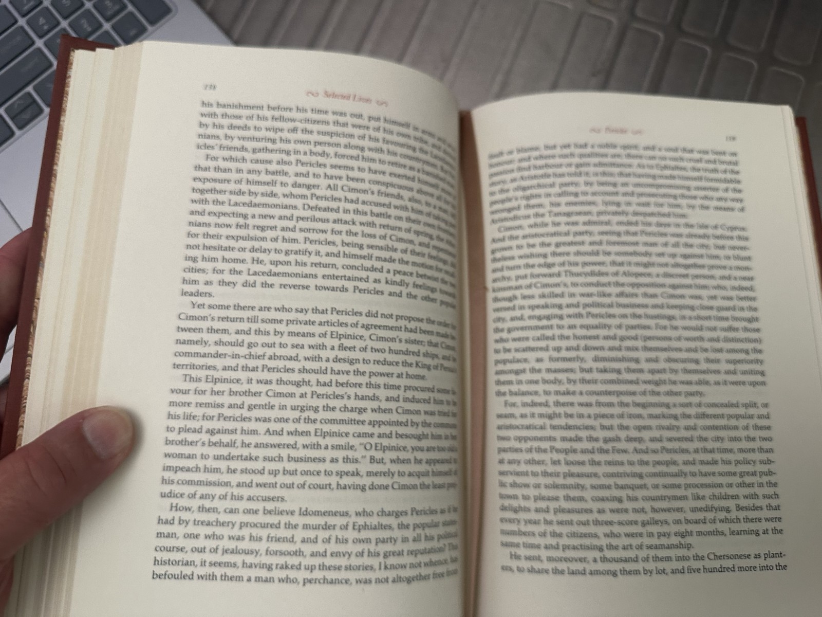 SELECTED LIVES Plutarch FRANKLIN LIBRARY Hardcover LEATHER Dryden Translation