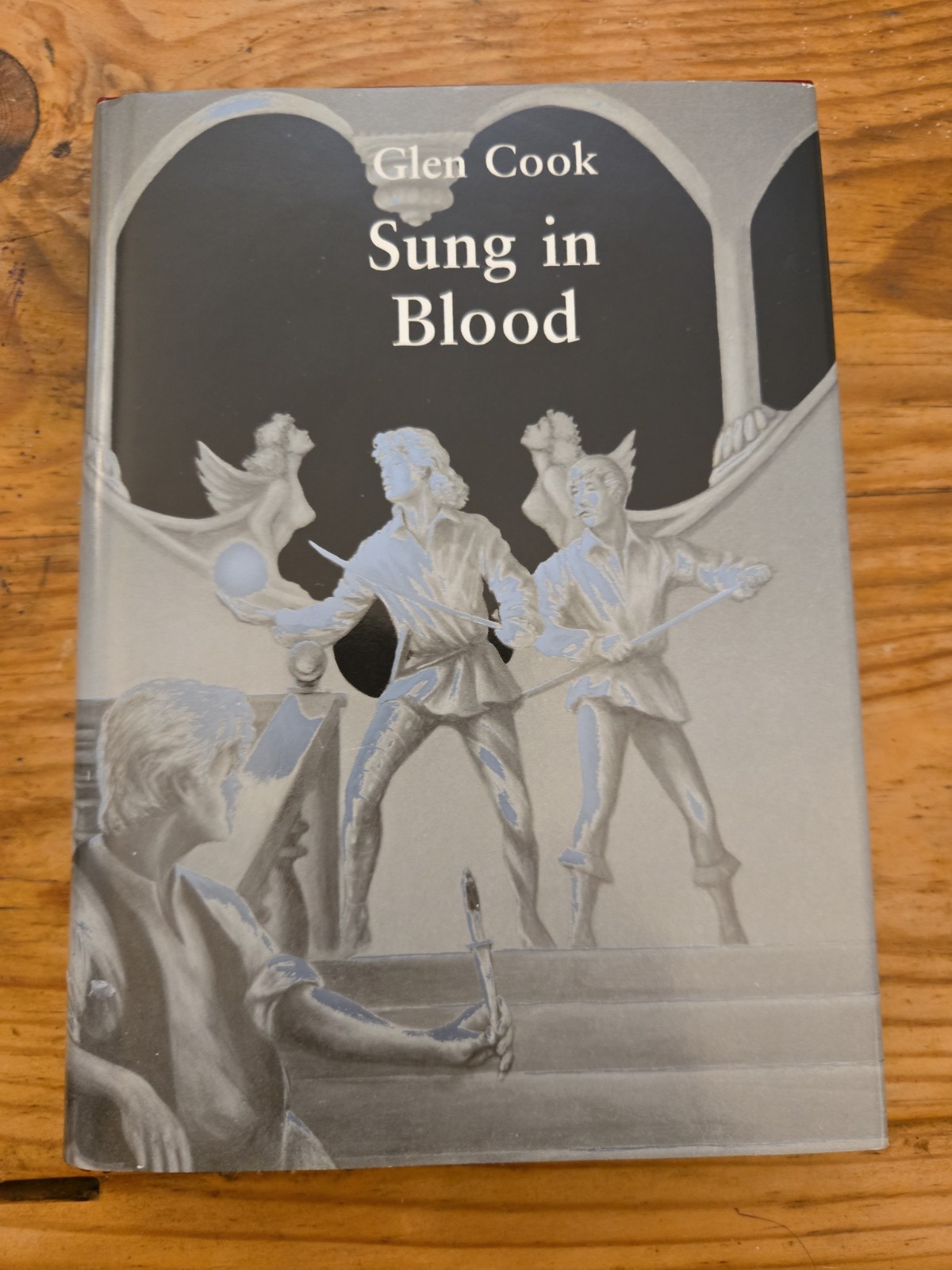 Sung in Blood by Glen Cook 1990 NESFA Press Signed by Both!! First Ed. HC DJ