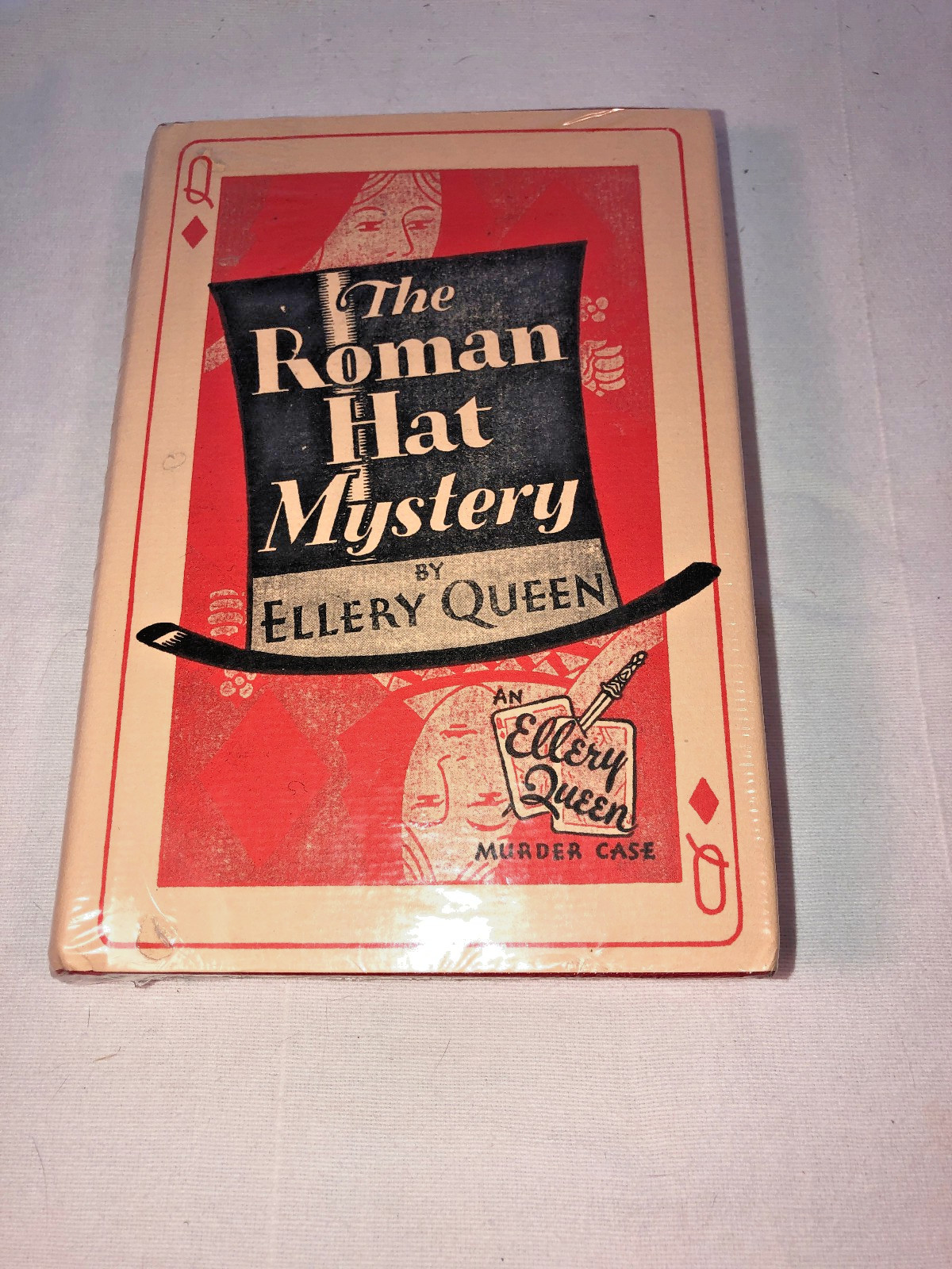 The Roman Hat Mystery Queen First Edition Library FEL Facsimile Factory Sealed