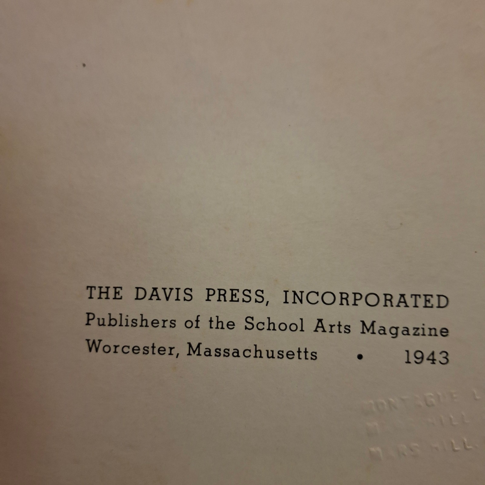 Planning and Producing Posters 1943 Edition-The Davis Press USA John De Lemos