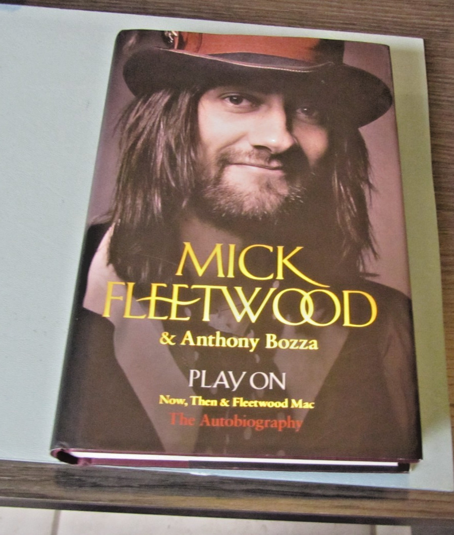 Play On Now, Then & Fleetwood Mac Mick Fleetwood 2014 HCDJ Signed 1st UK Edition