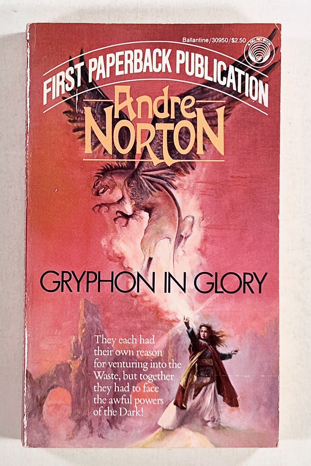 1983 Andre Norton GRYPHON IN GLORY Witch World Gryphon Saga fantasy FIRST THUS
