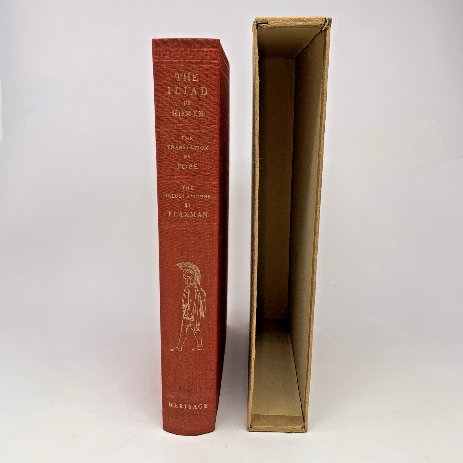 The Iliad by Homer 1943, Heritage Press HC with Slipcase