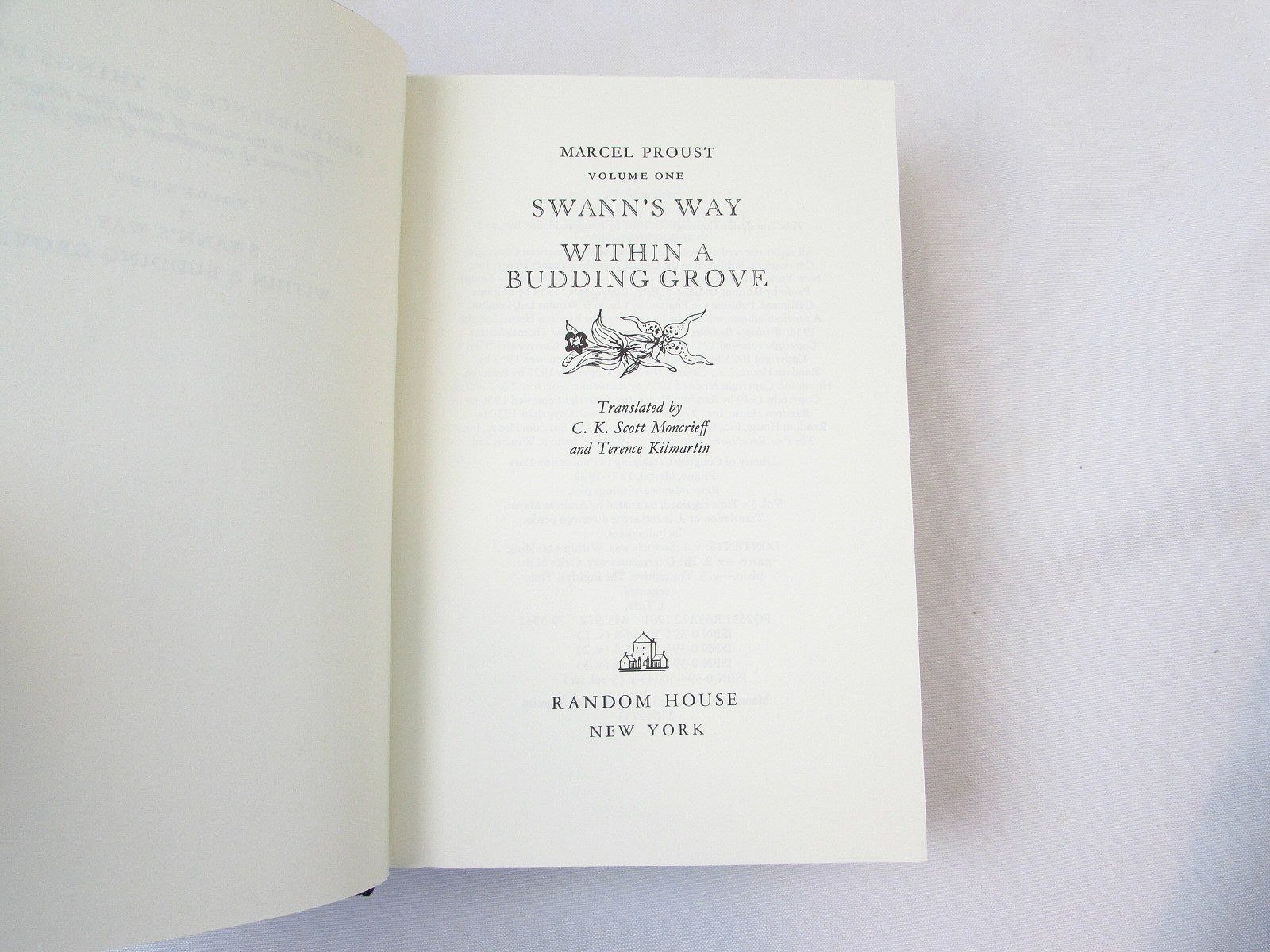 Remembrance of Things Past Marcel Proust 1981 3-Volume Random House HC Box Set