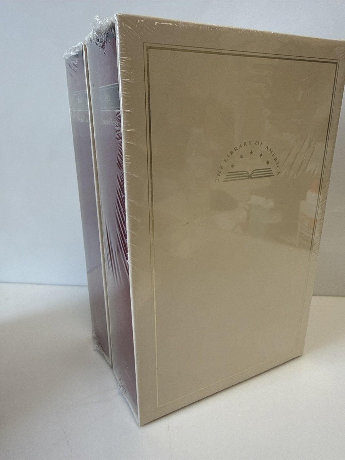 Edgar Allan Poe First Print 2 Volume Set Sealed Cloth Bound Poetry Essays New
