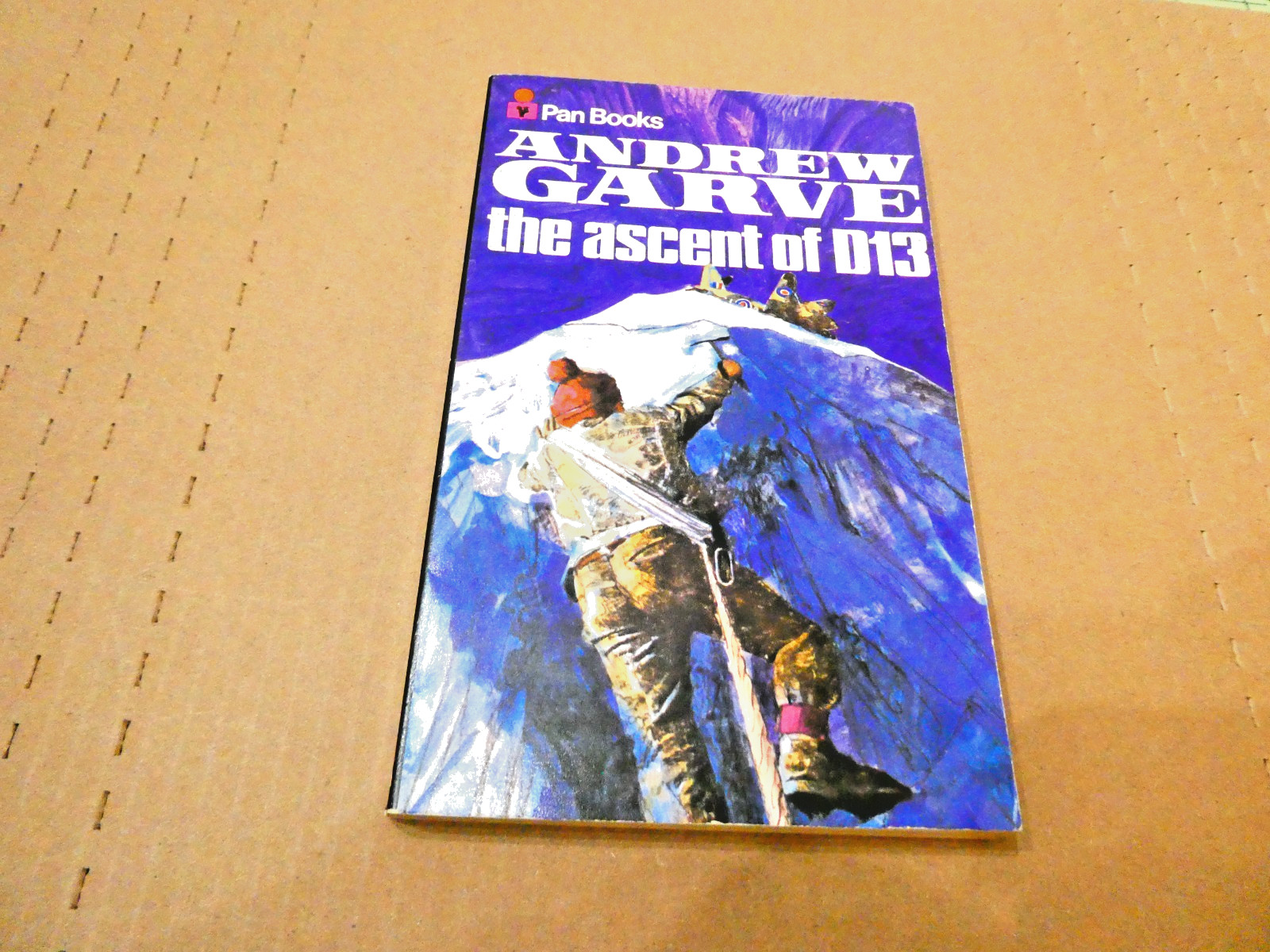 The Ascent Of D13 by Andrew Garve 1971 Vintage Pan UK ACTION ADVENTURE THRILLER
